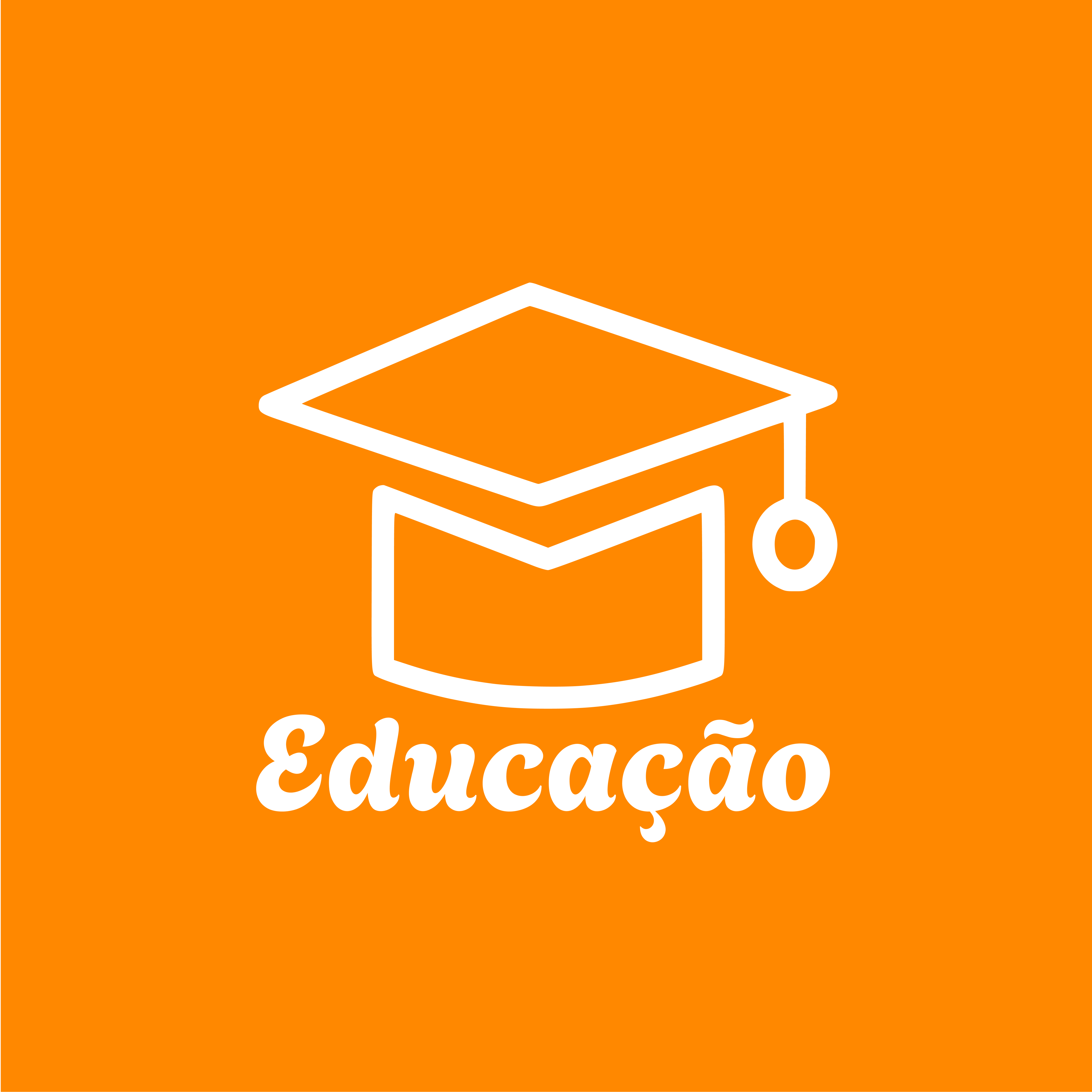 Ícone de chapéu de formatura representando educação